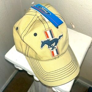 Brand New Official Ford Mustang Adjustable Baseball Cap in Tope